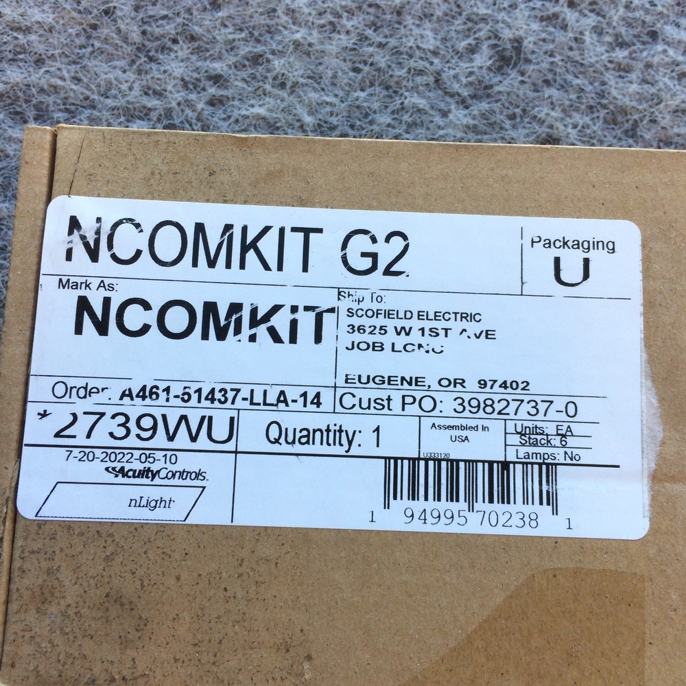 NCOMKIT G2, nLight Commissioning Kit, Generation Two * Ships Fast *