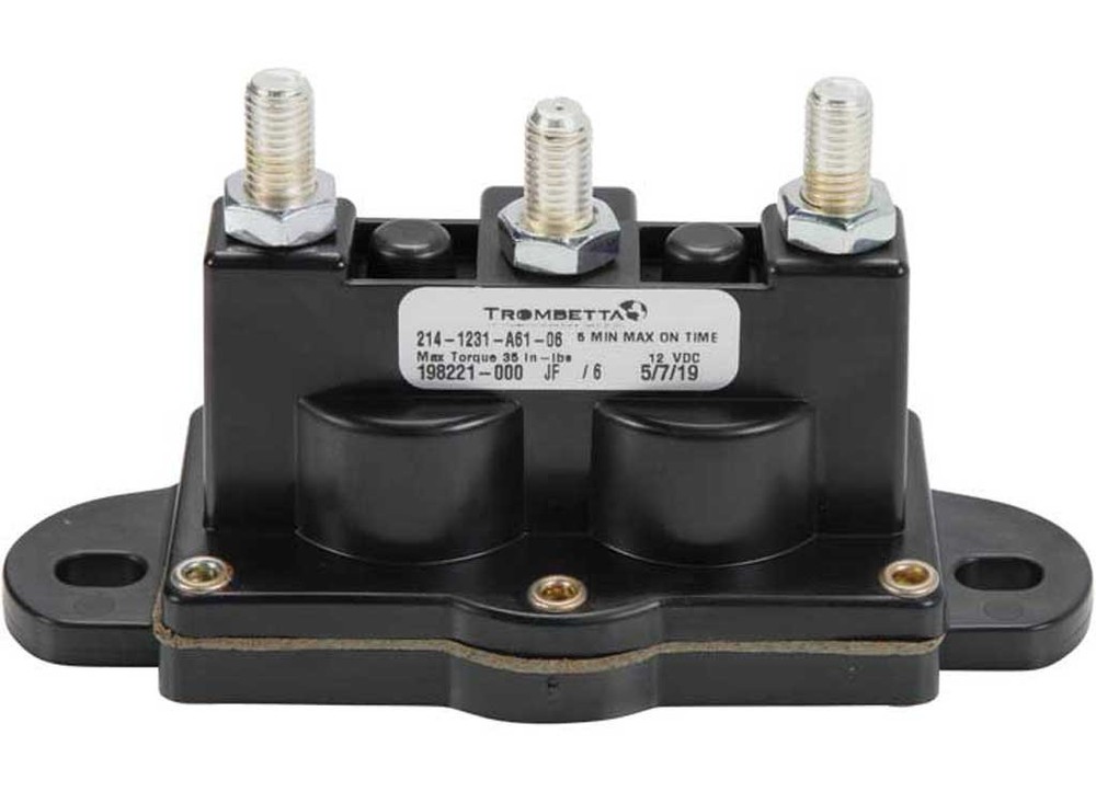 Lippert 118246 Trombetta Solenoid, Silver Posts