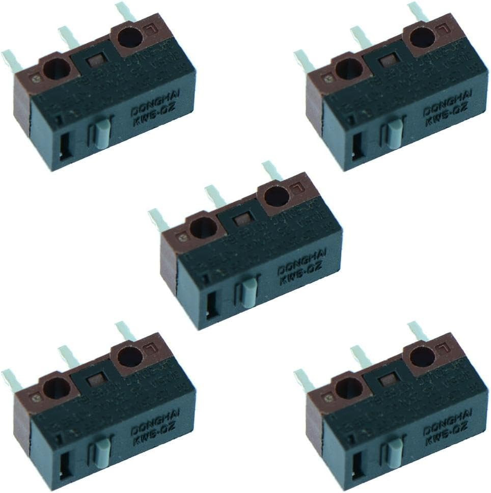 5 x Ultra Mini Push Button Microswitch SPDT Sub Miniature Micro Switch
