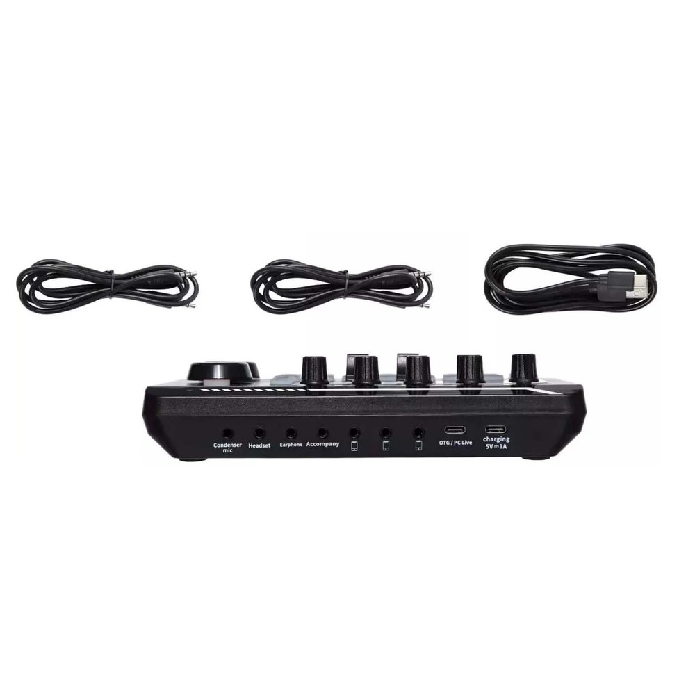 F998 Versatile Sound Card For Win/Mac OS/Android/IOS Wide Compatibility