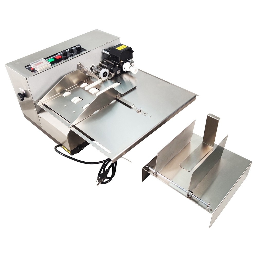 110V Continuous Date Coding Machine Ink Wheel Coding Machine for Package Printi