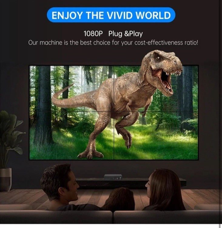 Yinker HDMI Video Wall Controller 2x2 With IR Remote 4K Input 1080p 8 Splicer