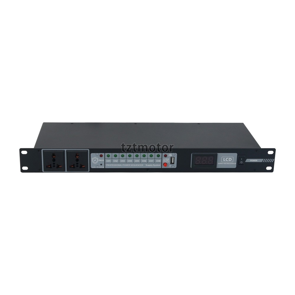 Intelligent Professional 8-CH Power Sequencer Controller Sequence Stage Manager