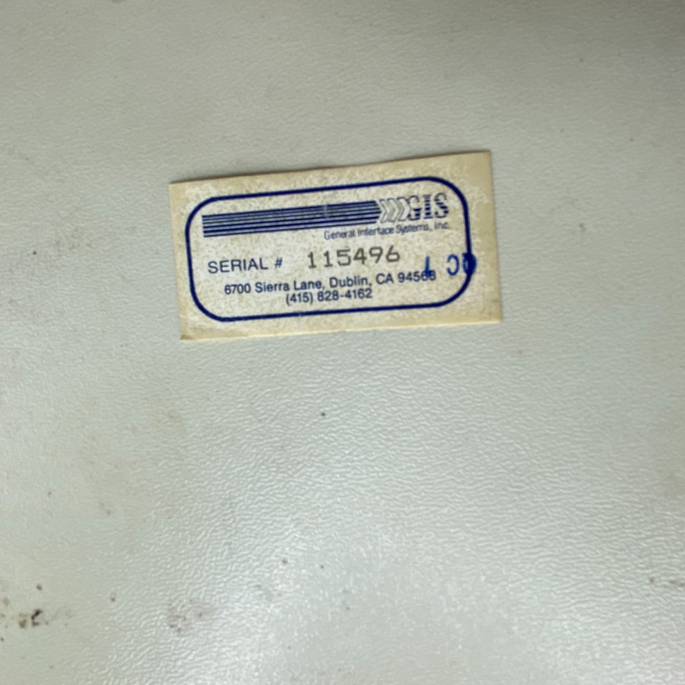 GENERAL INTERFACE SYSTEMS, INC. 4-PORT DATA SWITCH, 115496