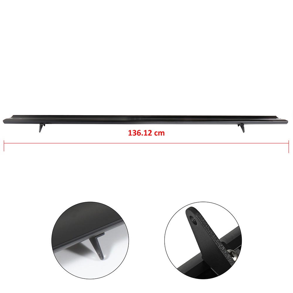 For Sedans 43" Aluminum Adjustable GT Wing Single Deck Paintable New