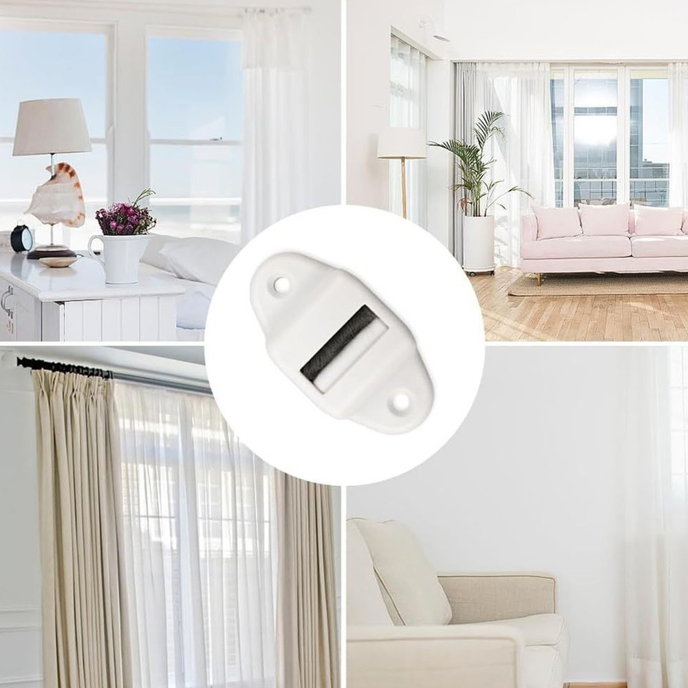 Roller Shutter Guide Rail with Brush Joint 10pcs Set for Smooth Blind Operation