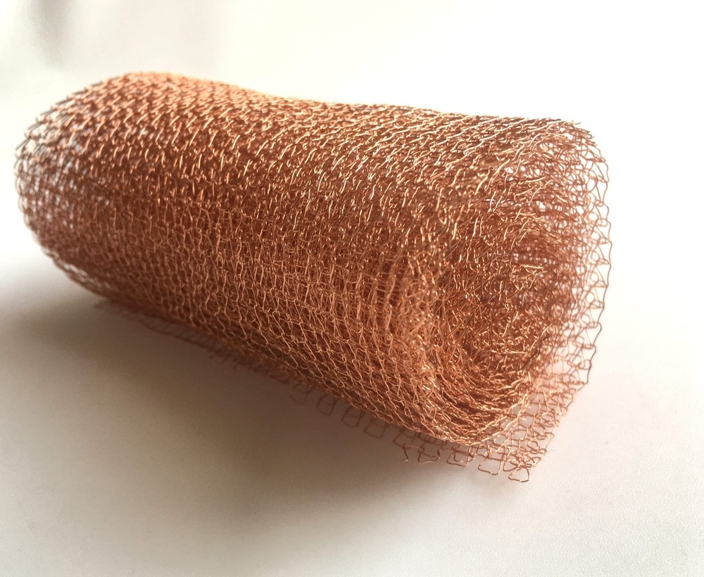 Copper Mesh Roll Rodent Mesh Copper Wool Rodent Copper Wire Mesh Copper Scree...