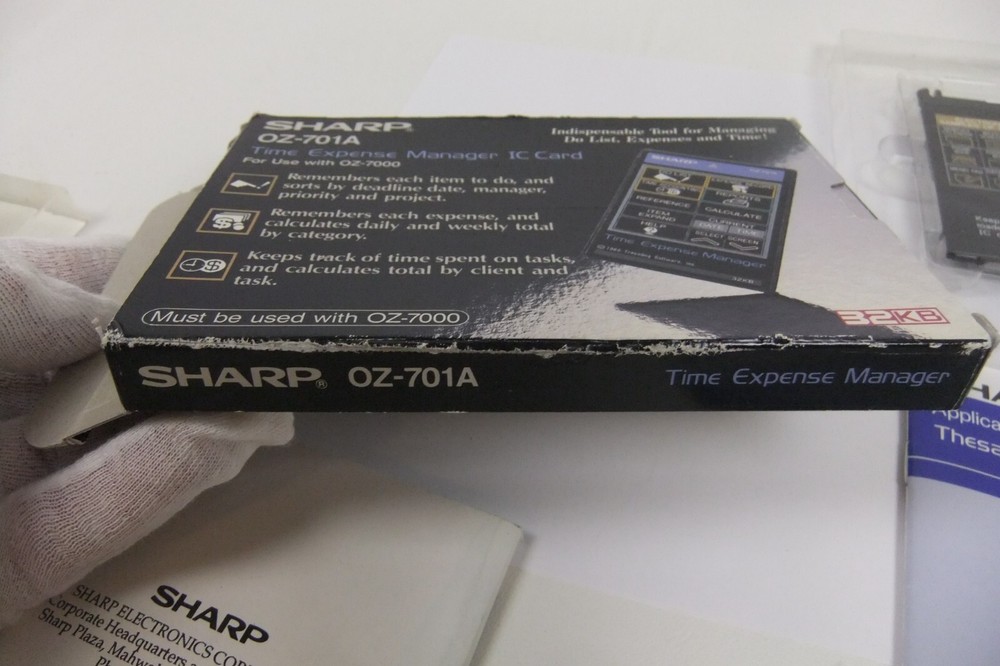 SHARP Time Expense Manager IC Card +