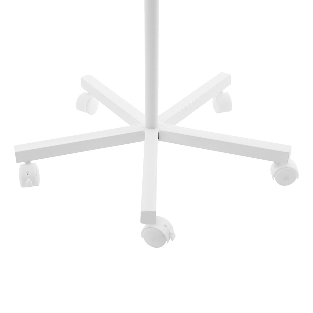 Freestanding Hat Rack with Adjustable Hooks & Lockable Wheels for Easy Display！