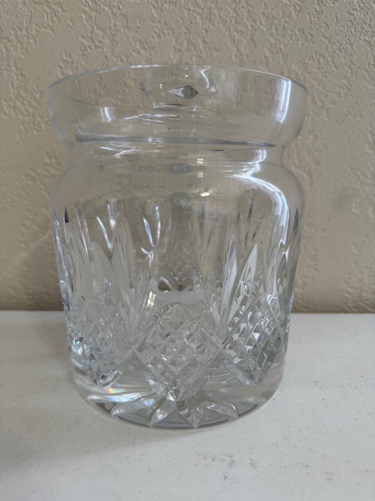 Waterford Crystal Kelley Pattern Biscuit Barrel Jar