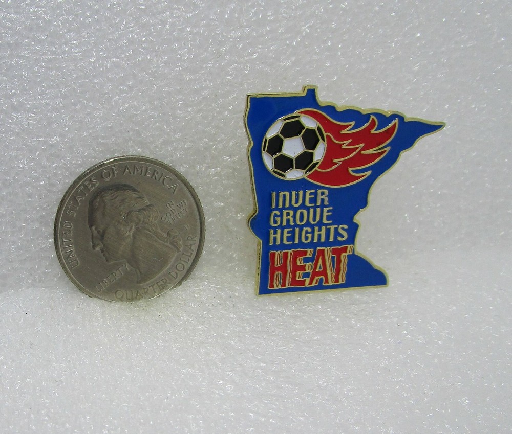 Inver Grove Heights Heat Soccer Minnesota Pin