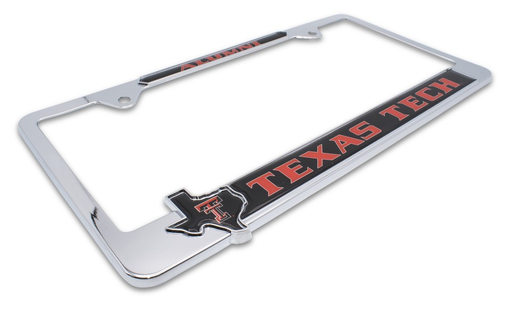 Texas Tech Alumni State Pride Metal License plate frame