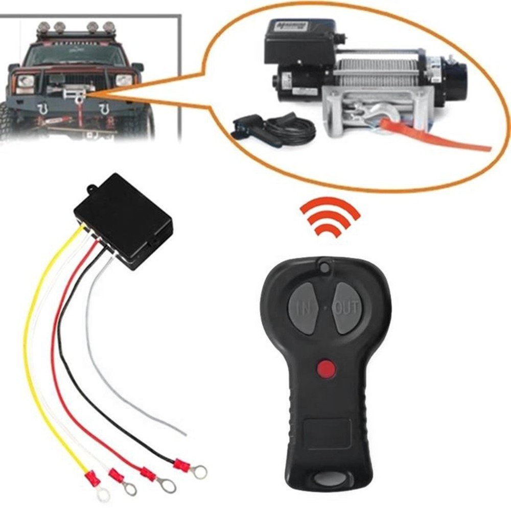 Universal 12V Electric Digital Winch Remote Control Kit Controller5933