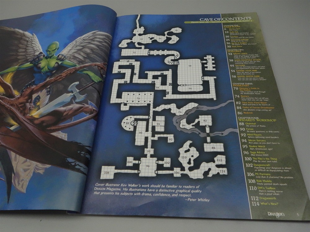 TSR Dragon Magazine September 2001: Issue 287