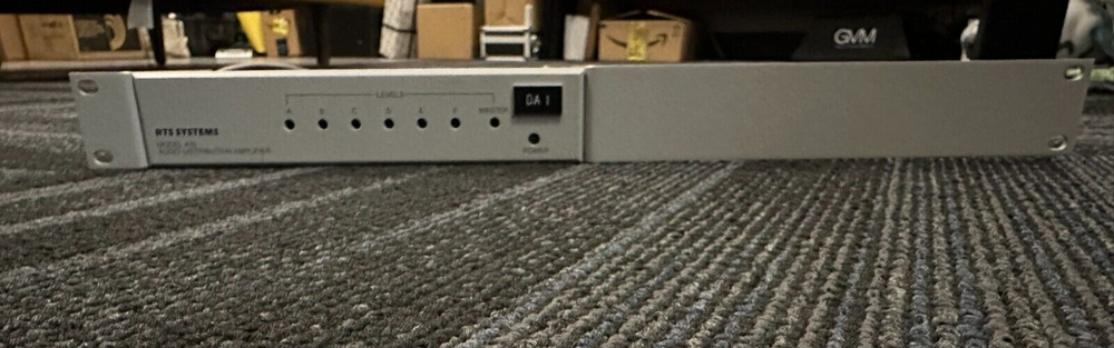 RTS Systems MODEL 416 AUDIO DISTRIBUTION AMPLIFIER