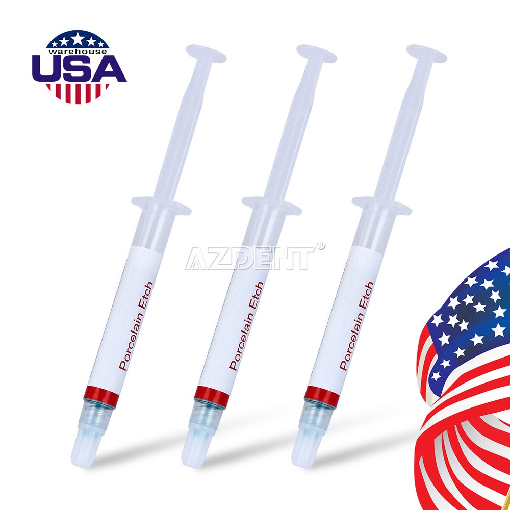 DX.Etch Dental Cure Light 9.5% Etch Gel HF Hydrofluor