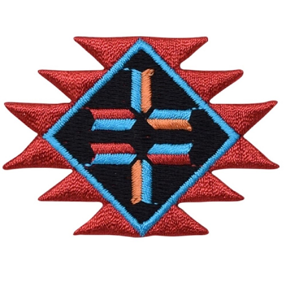 Southwest Style Applique Patch 2-1/8" (Iron on)
