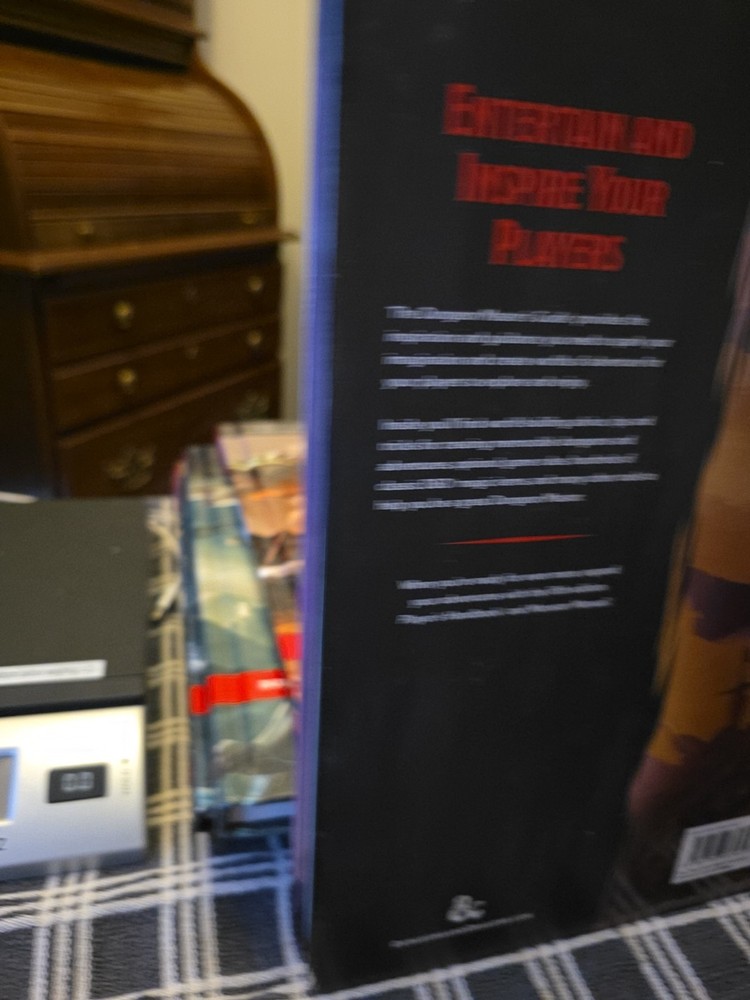Dungeons and Dragons Dungeon Master's Guide Book