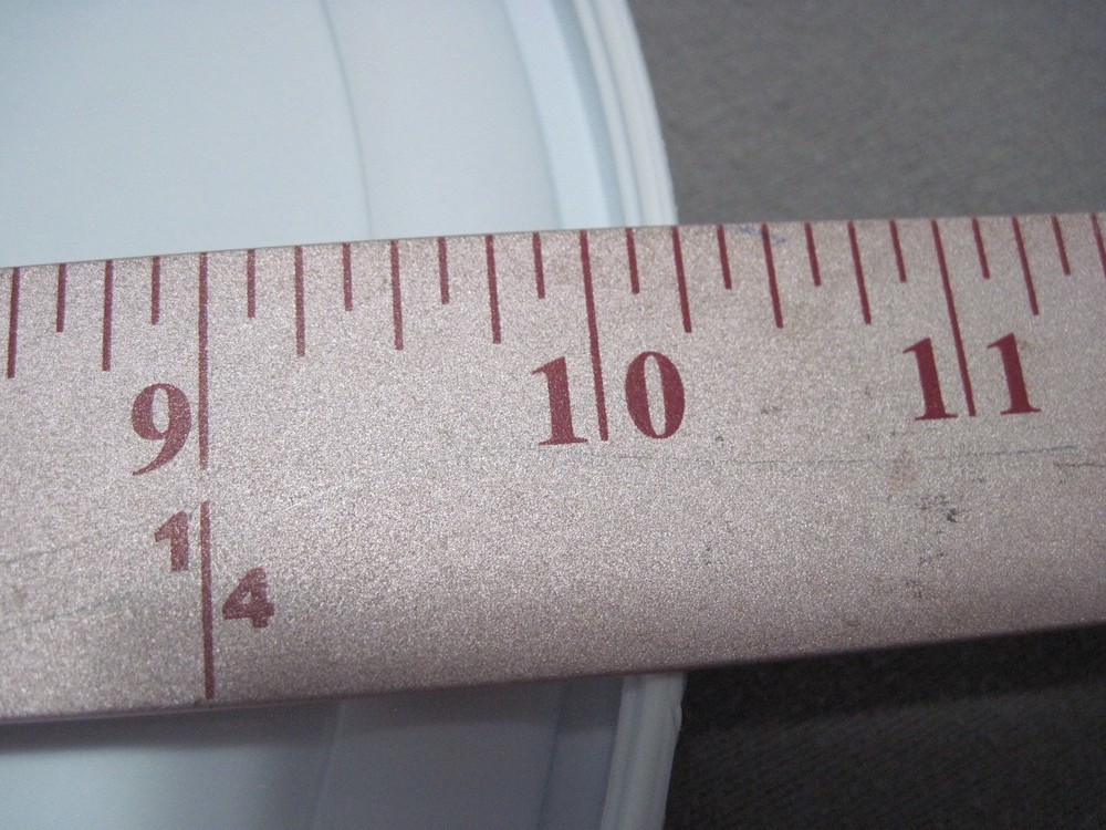 Pampered Chef 10" Replacement Bowl White Lid Large Tab