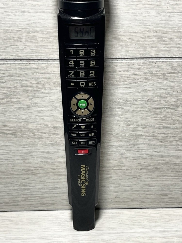 Diamond Magic Sing ET19KV Wireless Karaoke Replacement-add On Microphone Tested