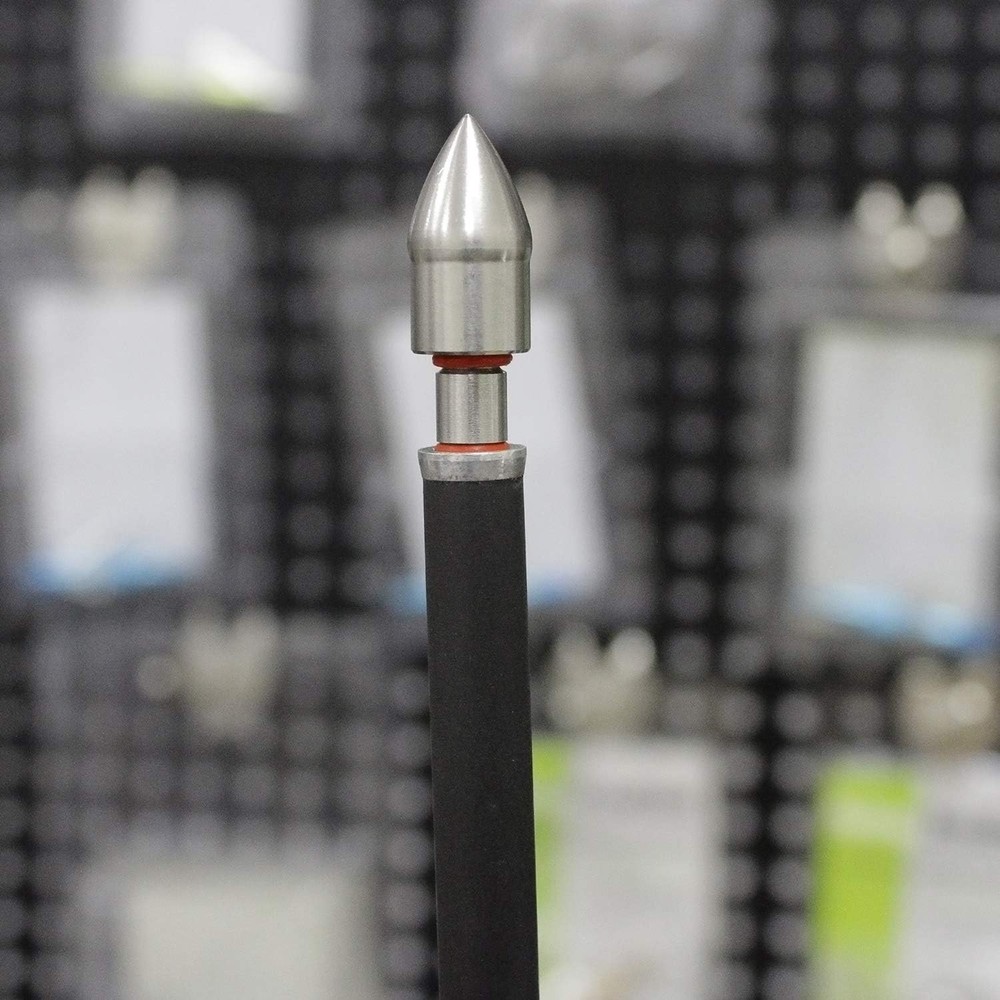 Stainless Steel Archery Field Points, Easy Pull Various OD for 85/100/125/150...