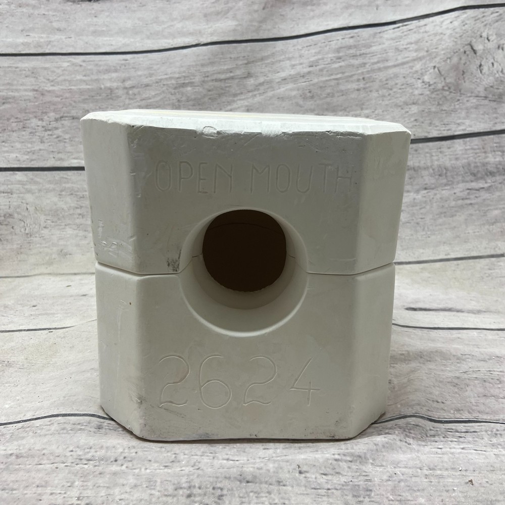 Bell Ceramic Casting Mold Open Mouth Doll Head #2624