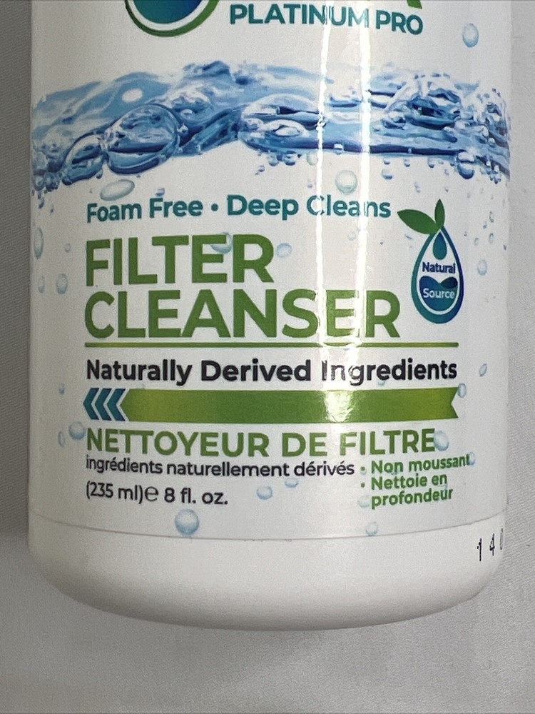 Eco friendly Spa Platinum Pro and Pool Filter cleanser