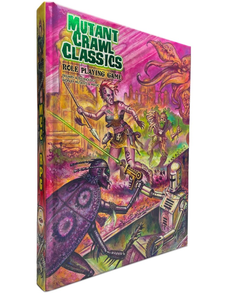 Mutant Crawl Classics Core Rulebook (Hardcover)