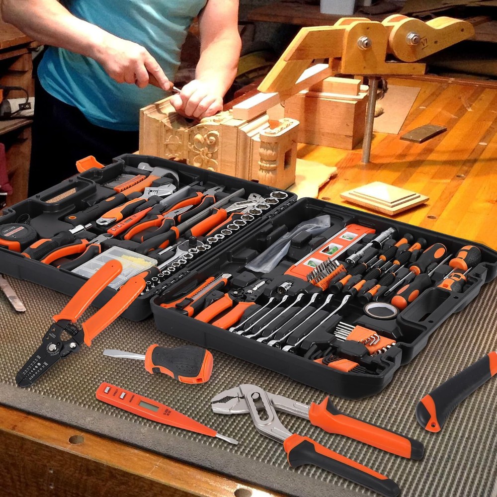 236 Piece Socket Wrench Auto Repair Tool Combination Package Mixed Tool Set NEW