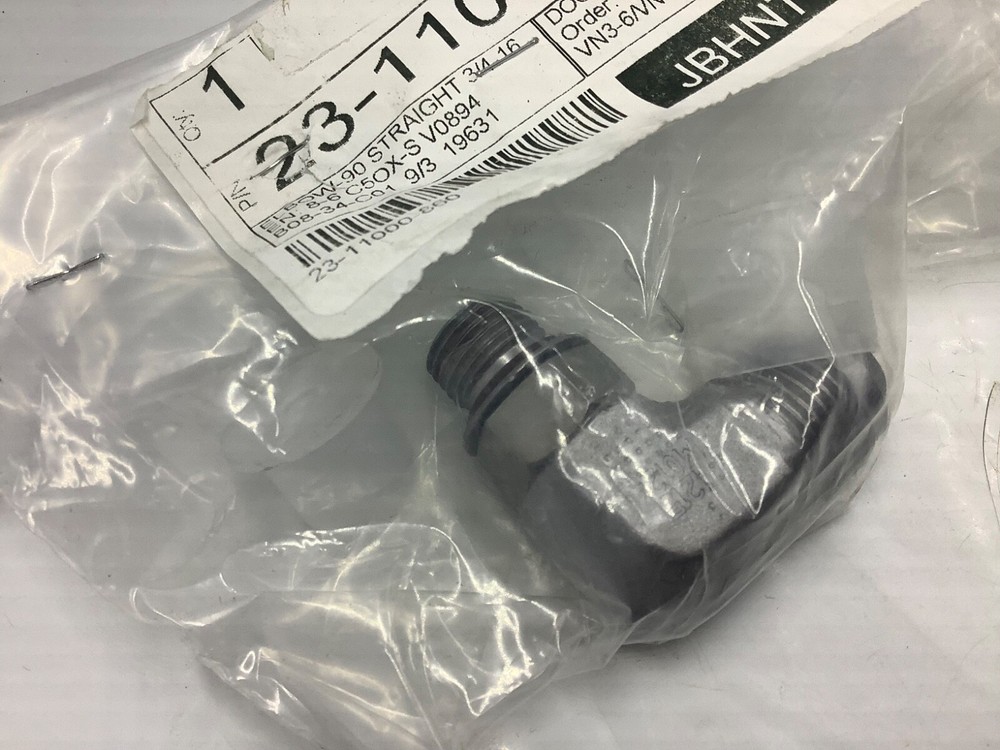 Parker 8-6-C5OX-S 90 Degree Fitting