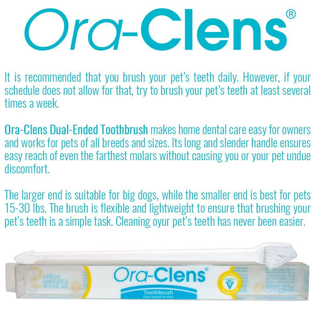 Ora-Clens Dual Ended Toothbrush
