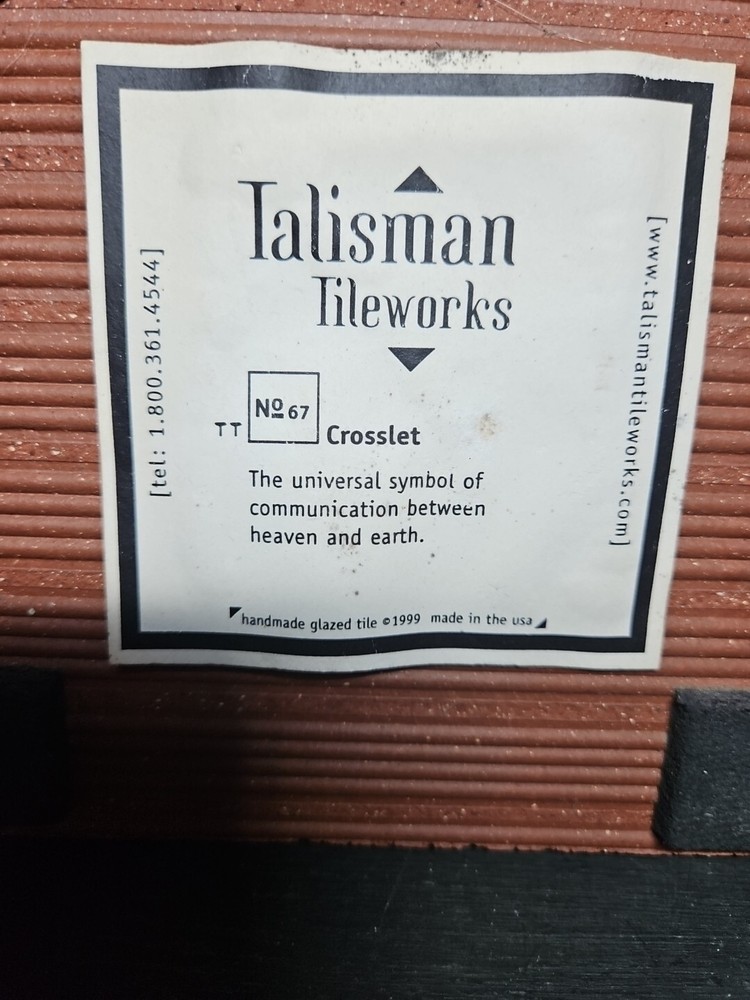 Talisman Tileworks Tile 6 x 6