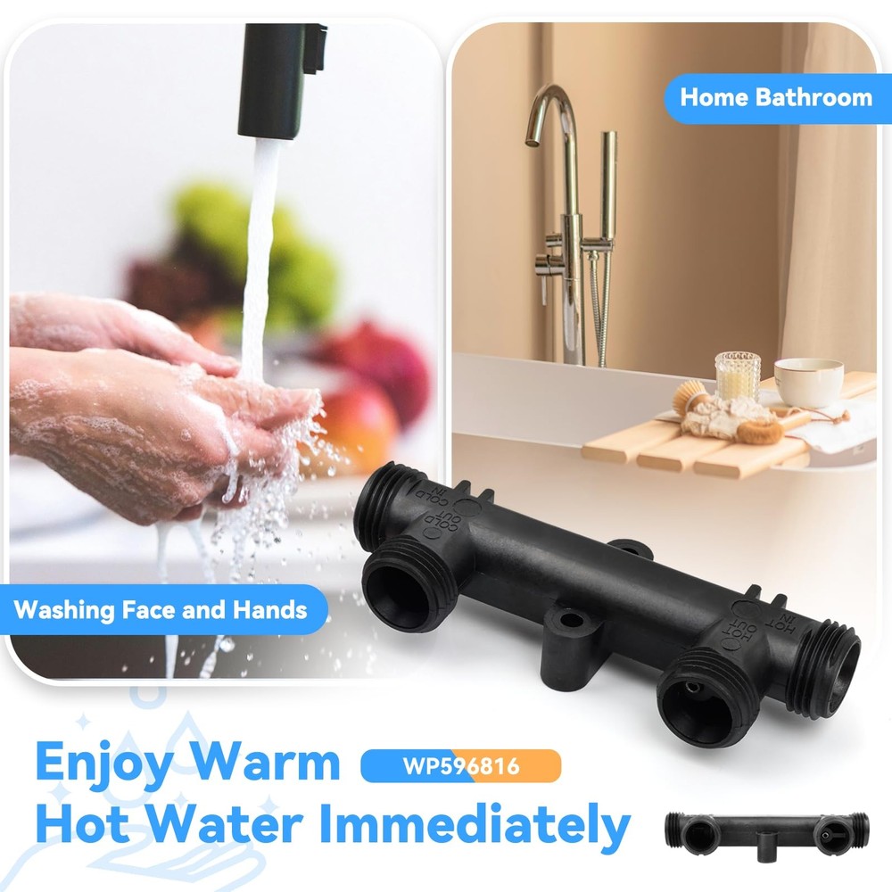 WP596816 Valve Kit for watts Recirculating Hot Water Pump, Essential Componen...