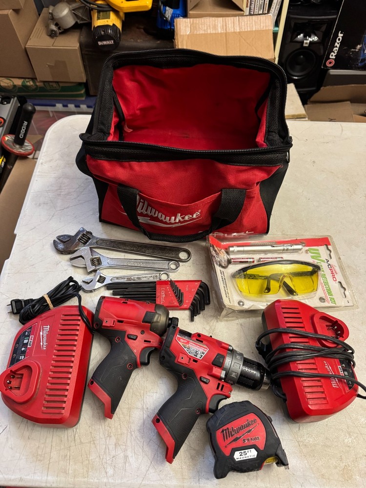 Milwaukee m12 tools Fuel Combo And More  Mixed Bundle