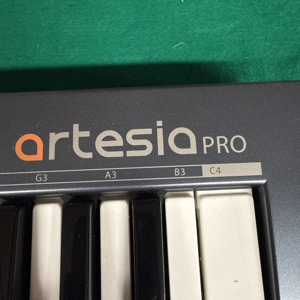 Artesia Pro 25 Key MIDI Keyboard Controller USB Compact Tested