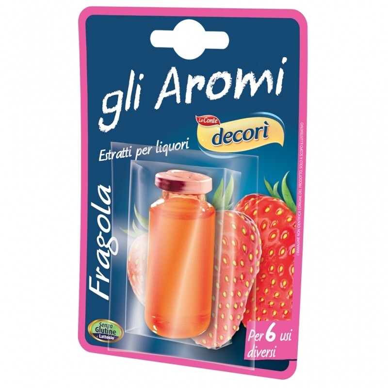 Decorì Strawberry Extract For Liqueurs
