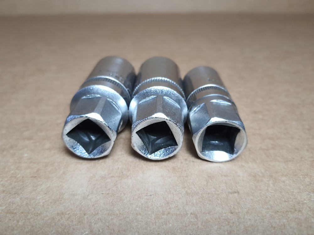 Socket Stud Extractors Set of 3 (5/16, 10mm, & 12mm)