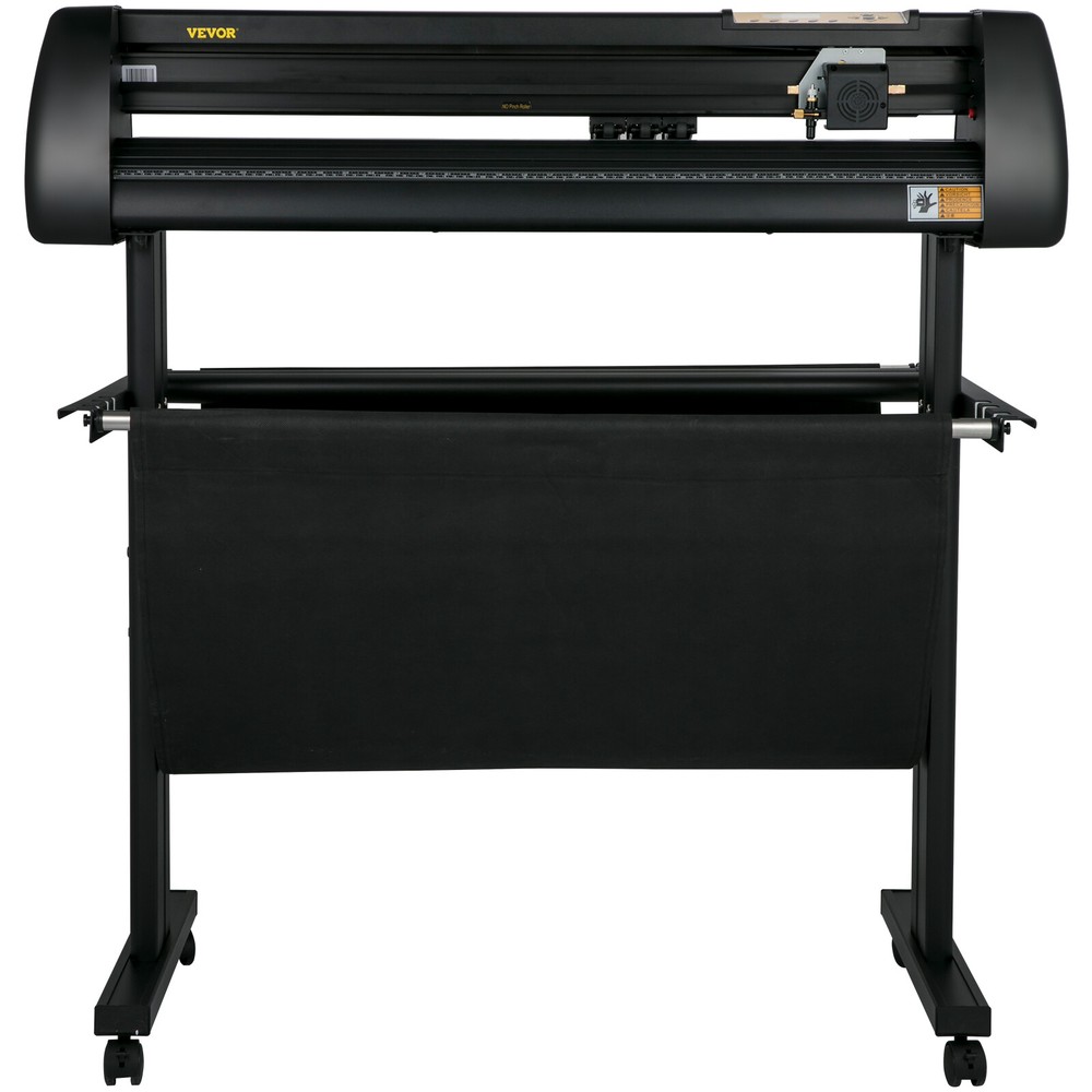 VEVOR 34" Vinyl Plotter Cutting Machine Kit w/Sign Software 3 Blade LCD Screen