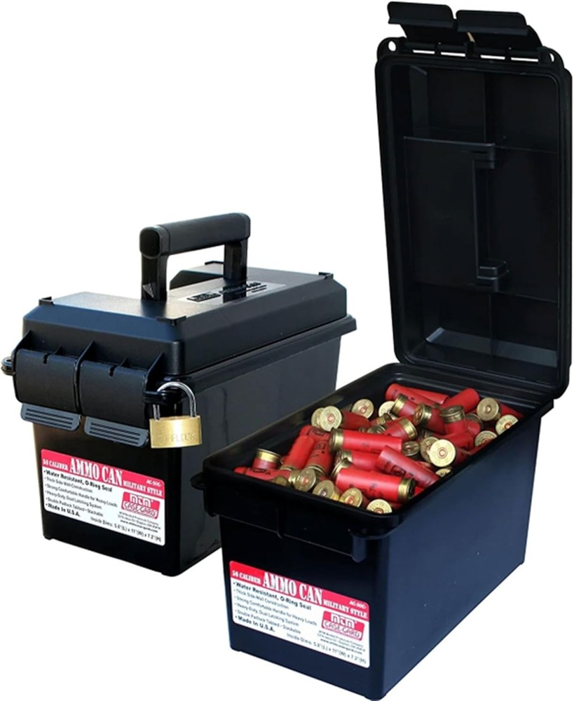 MTM Case-Gard 50 Cal Ammo Can, Black