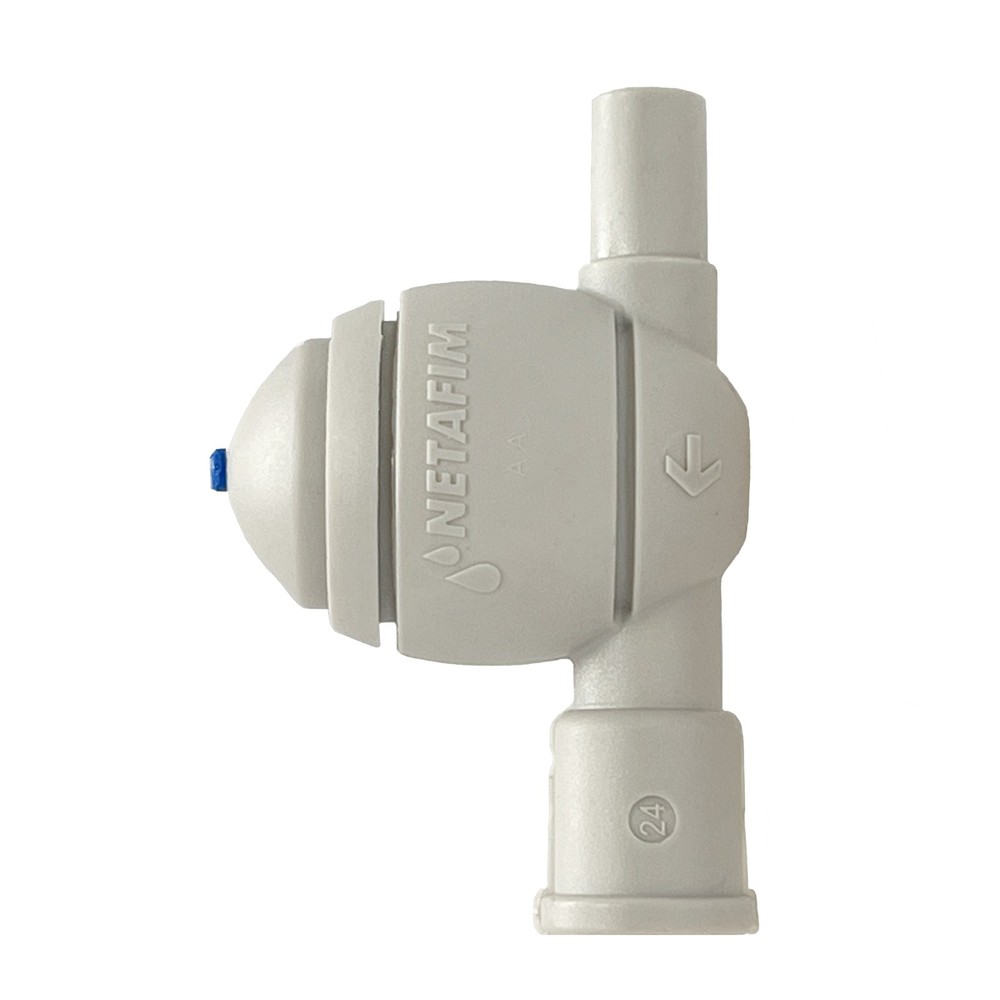 Netafim Hanging Sprinkler Check Valve, Blue Pin