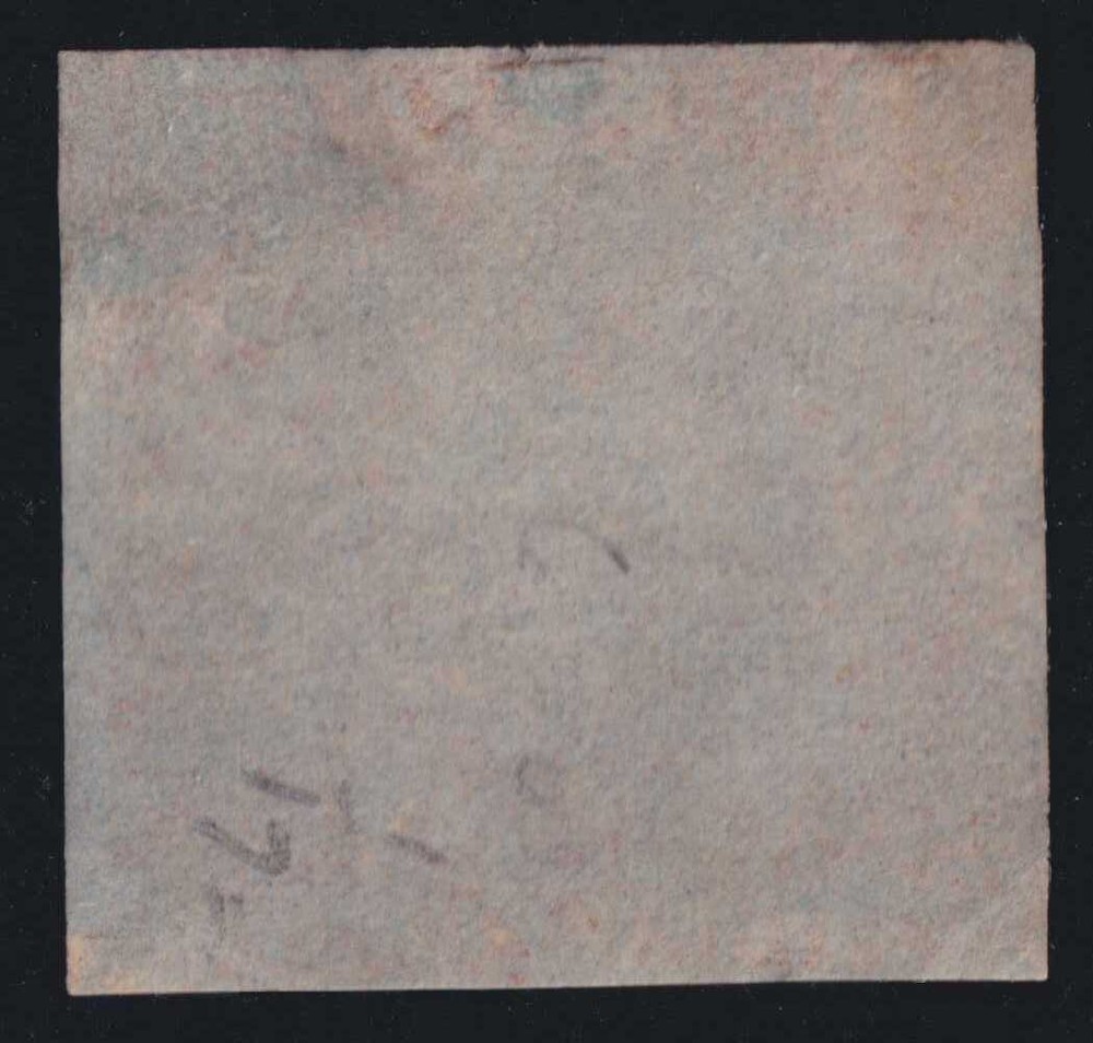 NEW BRUNSWICK 1 USED - VERY TINY THIN - ATTRACTIVE STAMP! - MOY