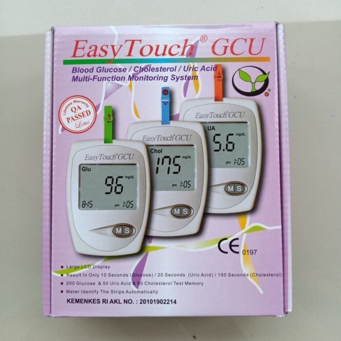 Easy touch GCU 3 in 1 - Blood check tool