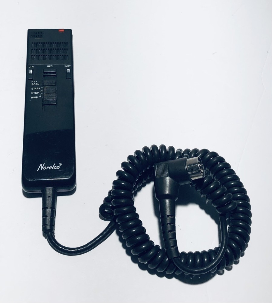 Norelco Dictation Microphone Controller LFH0836 Brown