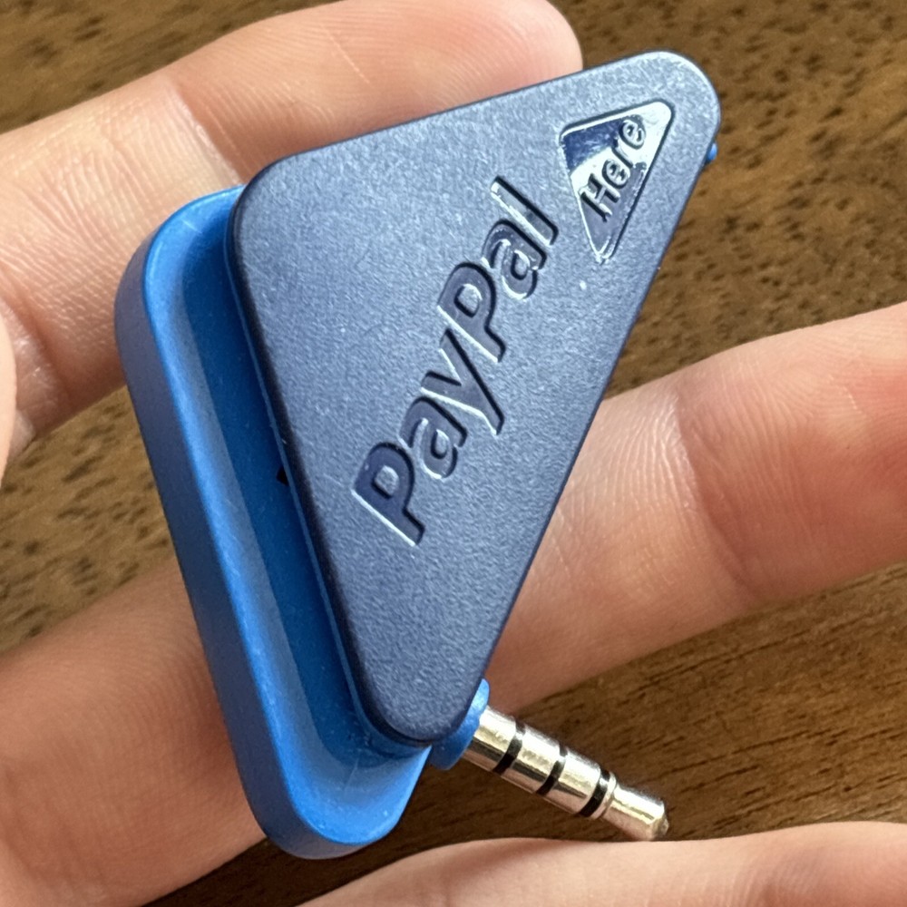 PayPal Here Mobile Card Reader Magnetic Strip Scanner for iPhone & Android