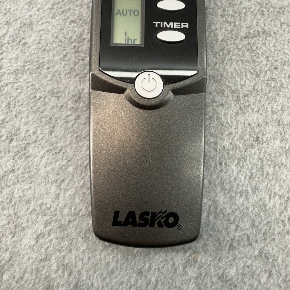 LASKO Fan Remote Control 6 Button Digital LCD Screen Timer Temp Oscillating Mode