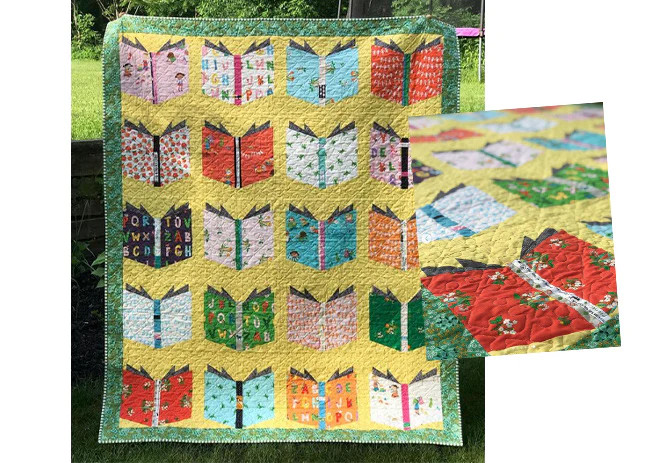 Angela Pingel Designs: Book Nerd Quilt Pattern
