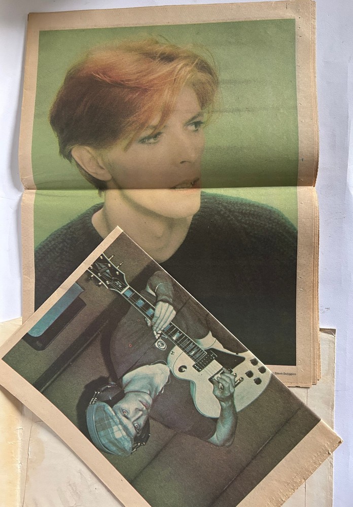 David Bowie Isolar 1 Thin White Duke Tour 1976 U.S Programme + envelope and Gu