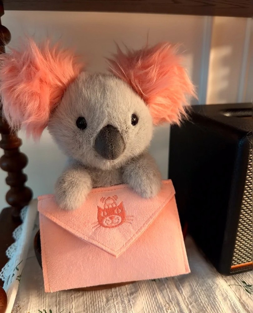 Jellycat Koala With Message Valentines collection 2026 Authentic NWT