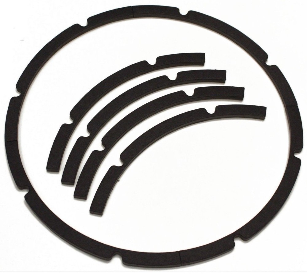 12" Speaker gaskets Pair Rubitex / Cork !!!!!!!!!!!!!!!