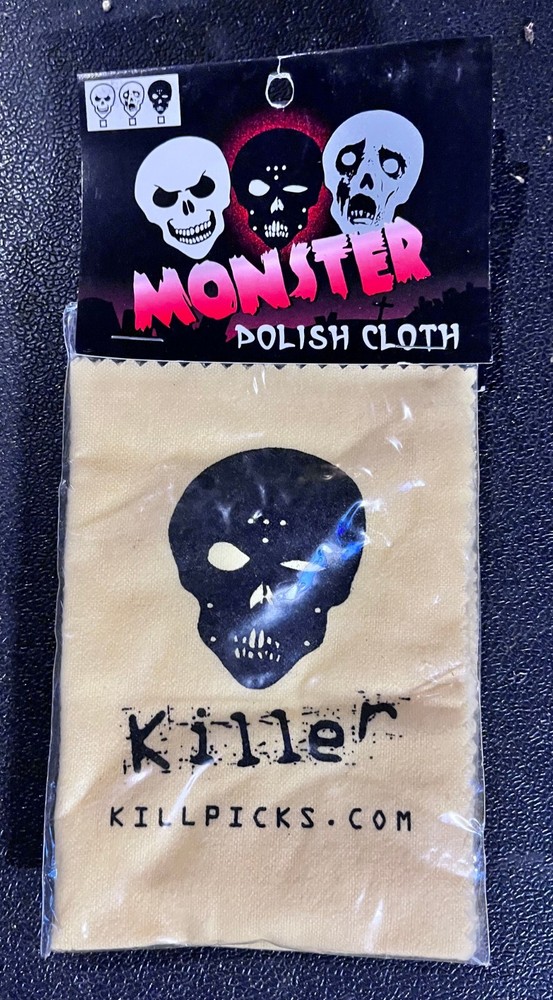 Monster Polish Cloth Killer Skull Design